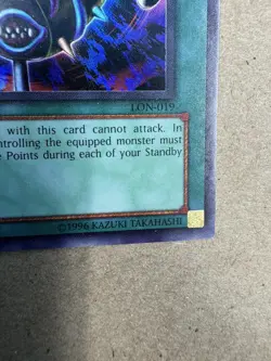 Mask of the Accursed - Yu-Gi-Oh! TCG - LON-019 - 1st Edition - LP - Image 3