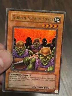 Yugioh Goblin Attack Force PSV-094 Ultra Rare 1st Edition VLP Holo Bleed Error - Image 2