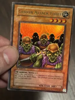 Yugioh Goblin Attack Force PSV-094 Ultra Rare 1st Edition VLP Holo Bleed Error - Image 3