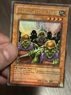 Yugioh Goblin Attack Force PSV-094 Ultra Rare 1st Edition VLP Holo Bleed Error - Image 4