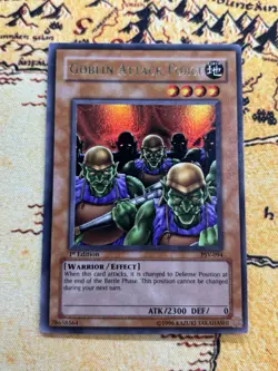 Yugioh Goblin Attack Force PSV-094 Ultra Rare 1st Edition VLP Holo Bleed Error - Image 5