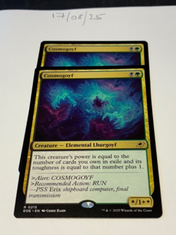 Magic the Gathering MTG Cosmogoyf x2 Rare Cards NM/M Eternities - Image 1