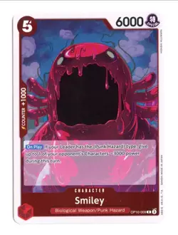 Smiley Rare OP10-009 One Piece TCG Royal Blood - NM+ - Image 1