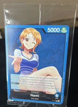One Piece Promos Nami P-117 Go All The Way To The Top! OP13 Promo Sealed English - Image 1
