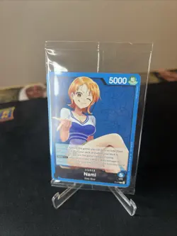 One Piece Promos Nami P-117 Go All The Way To The Top! OP13 Promo Sealed English - Image 2