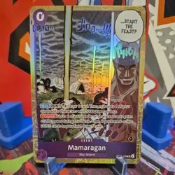 One Piece TCG Mamaragan OP15-078 Super Rare English SR PRERELEASE 🔥🔥 - Image 1