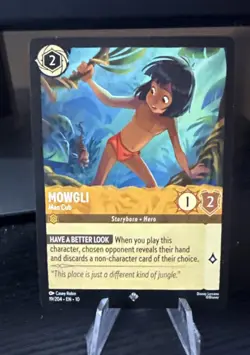 Mowgli Man Cub 19/204 Whispers in the Well Disney Lorcana - Image 1