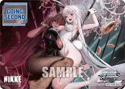 Weiss Schwarz NIKKE Going Second (Bunny X 777) Box Topper Promo - Image 1