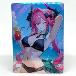 Arknights Yvonne Goddess Anime Waifu ACG Foil Card - Image 1