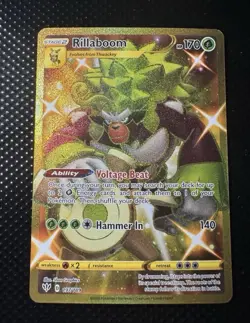 Rillaboom - 197/189 - Secret Rare - Darkness Ablaze - Pokemon Card - NM/M - Image 1