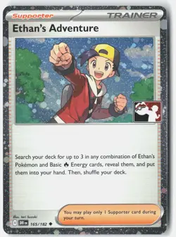 Ethan's Adventure Holo Uncommon Prize Pack Series Cards 165/182 NM - Image 1