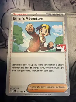 Ethan's Adventure 165/182 Uncommon Prize Pack Series Cards Pokemon Card - Image 1
