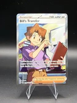 Bills Transfer Ultra Rare Full Art Pokemon Trainer Card 194/165 S&V 151 - Image 1