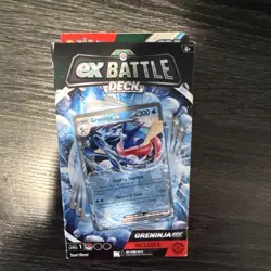 Pokemon ex Battle Deck Greninja 60-Card Structure Deck English 2023 Sealed - Image 1