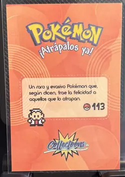 Rare Full Art Collectoons Pokemon Shiny #113 Chansey Low Pop Card ✨⭐ - Image 2