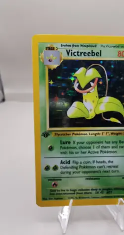 Victreebel 14/64 1st Edition Holo Card Holofoil Pokemon TCG - Image 5