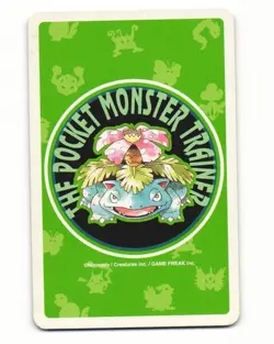 Mr. Mime No. 122 7 Of Clubs Pocket Monster Poker Card Pokemon Japanese LP - Image 2