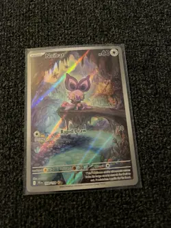 Pokemon TCG Noibat Journey Together Illustration Card 169/159 - Image 1