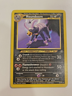 Houndoom 23/75 Neo Discovery Regular MP - Pokemon Card - Image 1