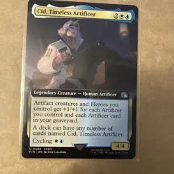 Cid, Timeless Artificer (Extended Art) Final Fantasy Regular - Image 1