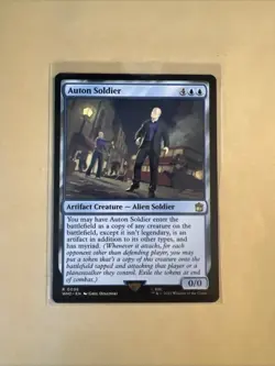 MTG Auton Soldier WHO 0036 R NM Regular - Image 1