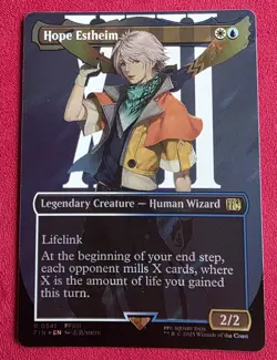 MTG Final Fantasy Hope Estheim Borderless (Surge Foil) 0541 - Image 1