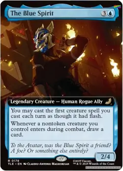 The Blue Spirit (Extended Art) [TLE - 178] - NM [Foil] TCG MTG - Image 1
