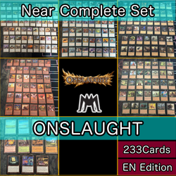 ONSLAUGHT Near Complete Magic the Gathering MTG bulk lot fym0 ONS EN2 - Image 1