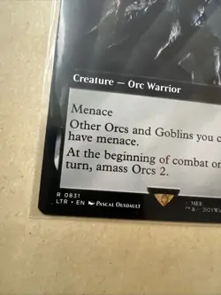 MTG Warg Rider LTR 0841 R NM Regular Extended Art - Image 3