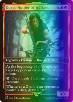 MTG Daryl, Hunter of Walkers (144/1610) Secret Lair Drop Series NM FOIL - Image 1