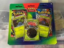 3X Pokemon Oddish Gloom Vileplume Foil Box Sealed TCG Coin Booster 10-10355-101 - Image 2