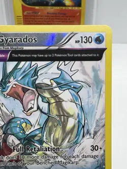 Gyarados Holo Rare 21/98 XY Ancient Origins Pokemon TCG Holo FULL ART ~ LP+ - Image 4
