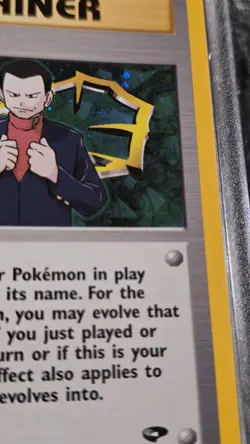 Giovanni 18/132 Unlimited Holo Rare Gym Heroes WOTC Pokemon Card Mint Unplayed - Image 3