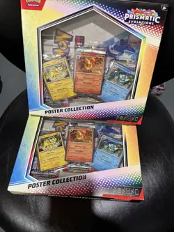 (LOT OF x2) Pokemon Prismatic Evolutions Poster Collection Boxes NEW SHIPS ASAP! - Image 3