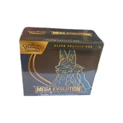 Pokemon TCG Mega Evolution Elite Trainer Box Lucario ETB | New Sealed Mint Box - Image 1