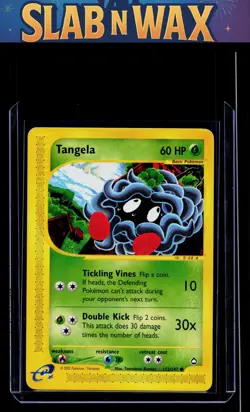 Pokemon tcg Aquapolis Tangela #112/147 - Image 1