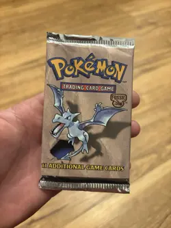 Pokemon Fossil Booster Pack Aerodactyl HEAVY! - Image 3