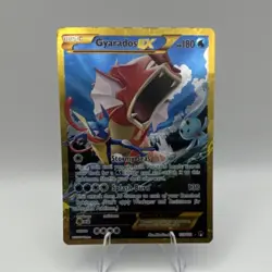 Pokemon Gyarados EX Secret Rare Full Art Holo 123/122 Breakpoint TCG 180 HP - Image 1