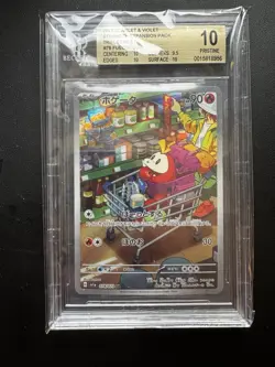 Pokemon Japanese Triplet Beat Fuecoco 78 BGS 10 - Image 1