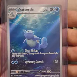 Pokemon Wartortle 171/165 Illustration Rare Holo Sv: Scarlet & Violet 151 2023 - Image 1