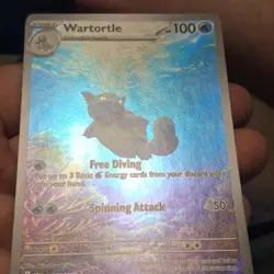 Pokemon Wartortle 171/165 Illustration Rare Holo Sv: Scarlet & Violet 151 2023 - Image 3