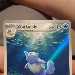 Pokemon Wartortle 171/165 Illustration Rare Holo Sv: Scarlet & Violet 151 2023 - Image 4