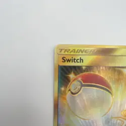 Pokemon Switch Full Art Secret Rare Holo Trainer SM Base Set 160/149 English - Image 3