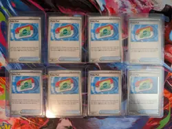 Lot of 8 Poke Pad 081/088 - (1 REVERSE HOLO 7 REGULAR) Perfect Order Pokemon NM - Image 1