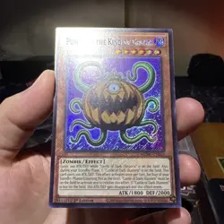 Yugioh Pumpking the King of Ghosts MZMU-EN061 Secret Rare 1st Edition NM - Image 1