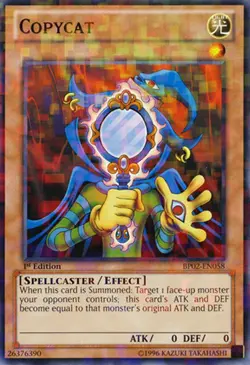 1x (LP) Copycat - BP02-EN058 - Mosaic Rare - 1st Edition YuGiOh - Image 1