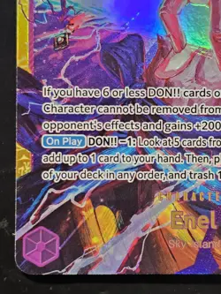 **One Piece - Enel OP15-118 SEC - Adventure On Kami’s Island NM Foil** - Image 5