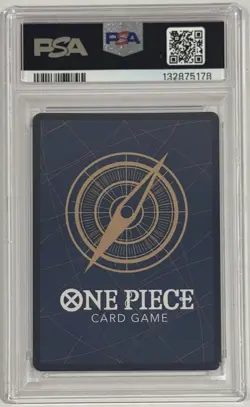 2025 One Piece Monkey D. Luffy Fist Of Divine OP11-118 Alternate Art PSA 10 - Image 2