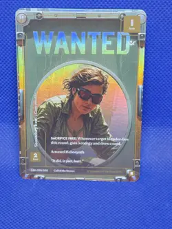 Wonders of the First Wanted Foil Alt Art Call of the Stones A16 Kaia - Image 1