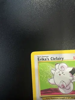 Erika's Clefairy Non Holo Rare 25/132 Gym Heroes Pokemon Card - Image 3